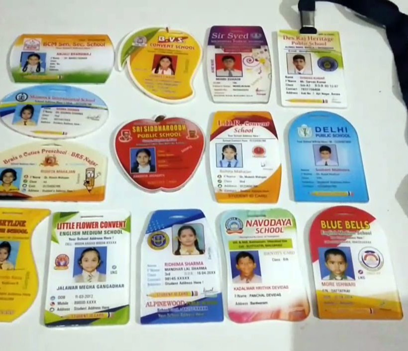 Acrylic Id Card Sample Kit